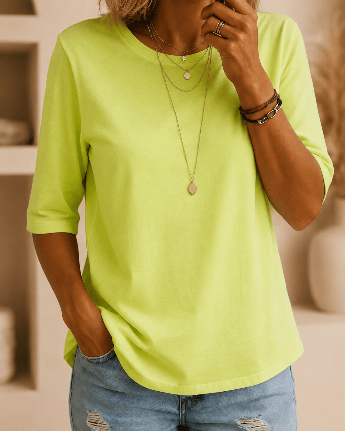 Lunara | Blusa Esencial Confort