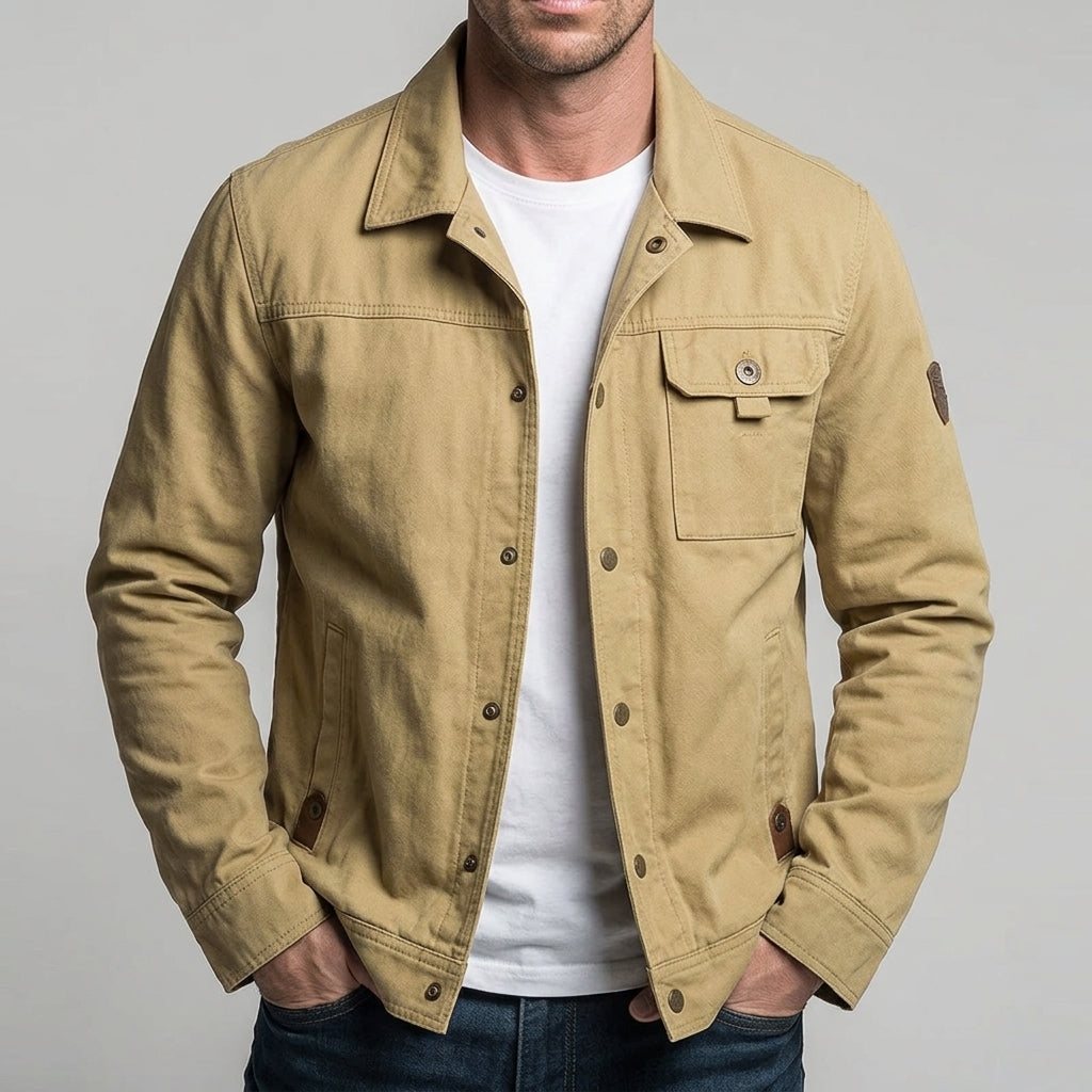 Aurelio | Chamarra Casual de botones