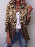 Ilaria | Chamarra de leopardo con volantes