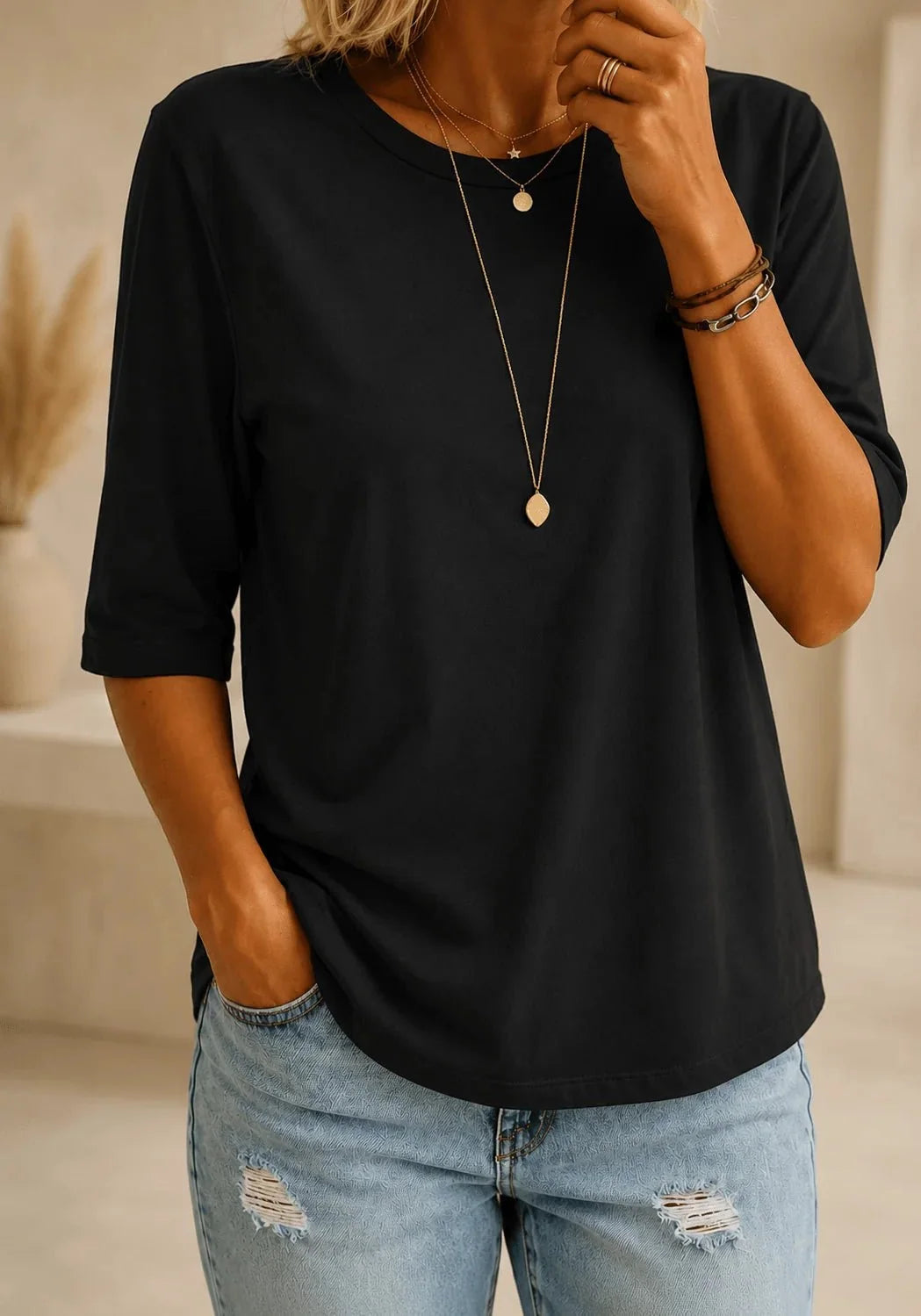 Noelle | Blusa Esencial Confort