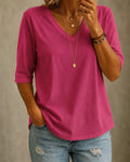 Valentina | Blusa Clásica Cuello V