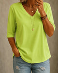 Alora | Blusa Clásica Cuello V