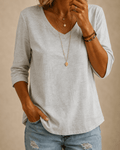 Aster | Blusa Clásica Cuello V