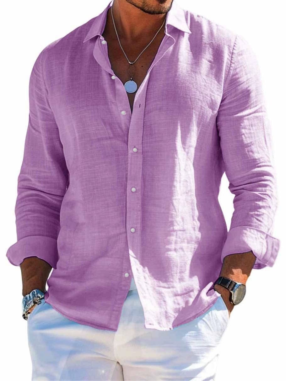 Esteban | Camisa de lino elegante y ligera